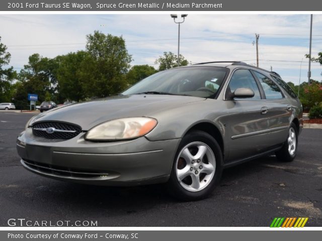 2001 Ford Taurus SE Wagon in Spruce Green Metallic