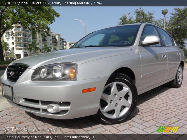 2005 Hyundai Elantra GLS Sedan in Sterling Metallic