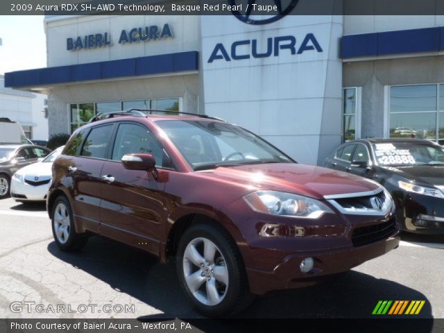 2009 Acura RDX SH-AWD Technology in Basque Red Pearl