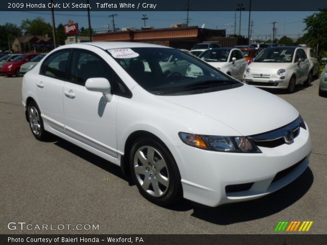 2009 Honda Civic LX Sedan in Taffeta White