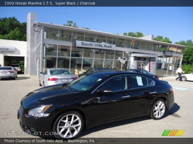 2009 Nissan Maxima 3.5 S in Super Black