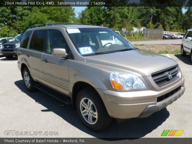 2004 Honda Pilot EX-L 4WD in Sandstone Metallic