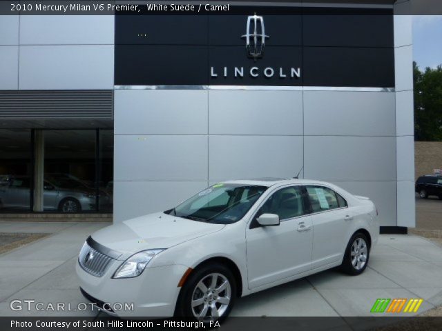 2010 Mercury Milan V6 Premier in White Suede