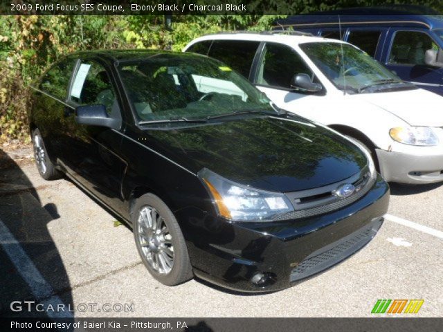 2009 Ford Focus SES Coupe in Ebony Black
