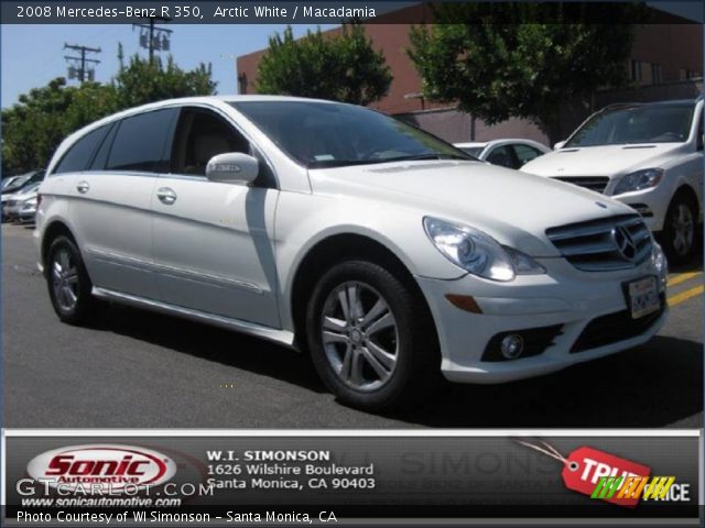 2008 Mercedes-Benz R 350 in Arctic White