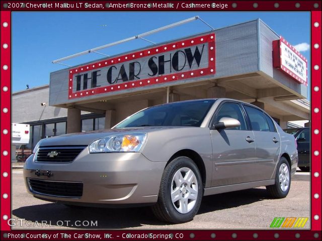 2007 Chevrolet Malibu LT Sedan in Amber Bronze Metallic