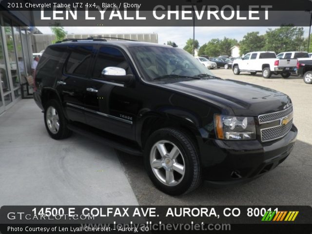 2011 Chevrolet Tahoe LTZ 4x4 in Black