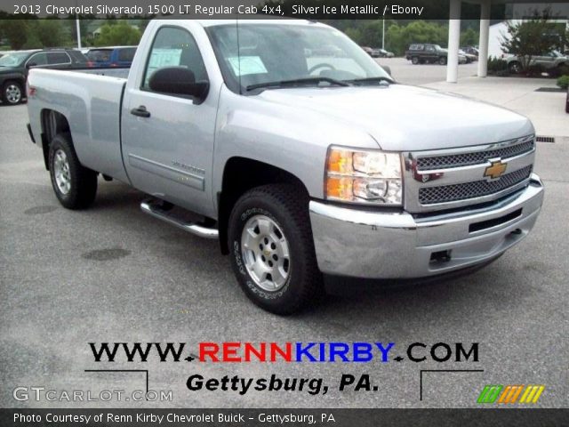 2013 Chevrolet Silverado 1500 LT Regular Cab 4x4 in Silver Ice Metallic