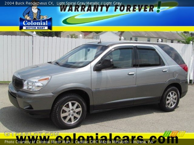 2004 Buick Rendezvous CX in Light Spiral Gray Metallic