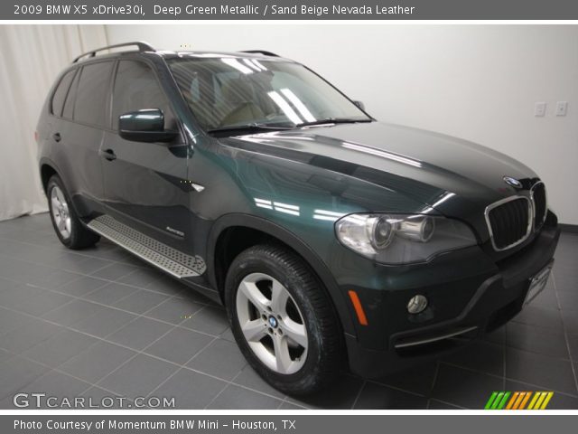2009 BMW X5 xDrive30i in Deep Green Metallic
