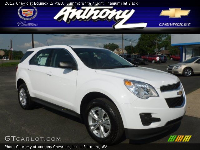 2013 Chevrolet Equinox LS AWD in Summit White