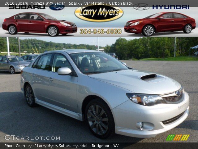 2010 Subaru Impreza WRX Sedan in Spark Silver Metallic