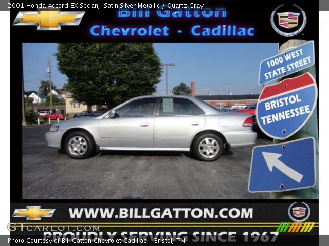 2001 Honda Accord EX Sedan in Satin Silver Metallic