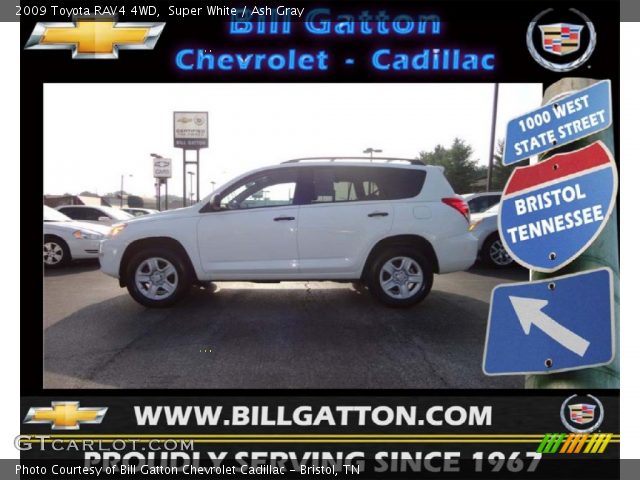 2009 Toyota RAV4 4WD in Super White