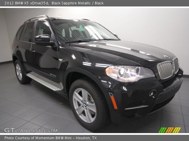 2012 BMW X5 xDrive35d in Black Sapphire Metallic