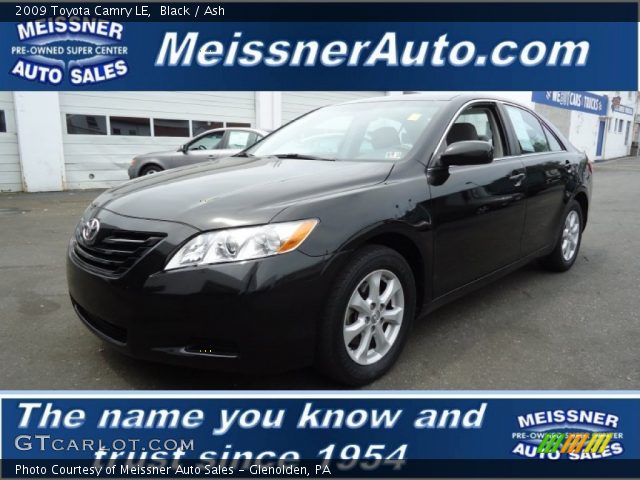 2009 Toyota Camry LE in Black