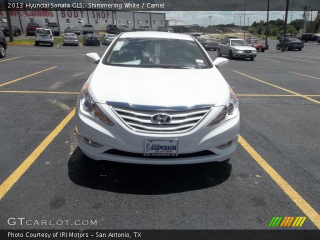 2013 Hyundai Sonata GLS in Shimmering White