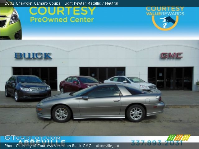 2002 Chevrolet Camaro Coupe in Light Pewter Metallic