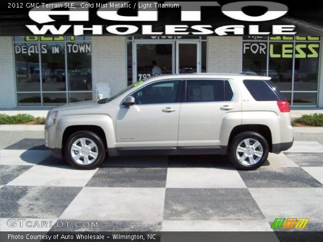 2012 GMC Terrain SLE in Gold Mist Metallic