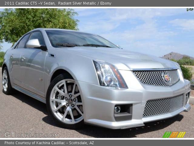 2011 Cadillac CTS -V Sedan in Radiant Silver Metallic