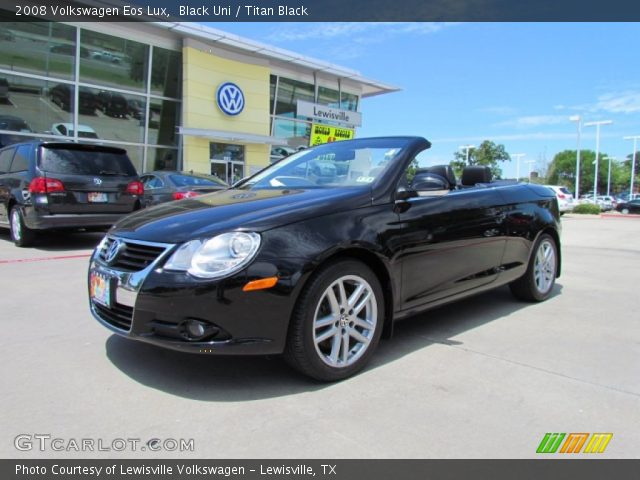 2008 Volkswagen Eos Lux in Black Uni