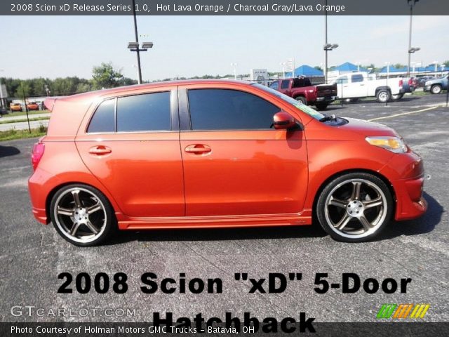 2008 Scion xD Release Series 1.0 in Hot Lava Orange