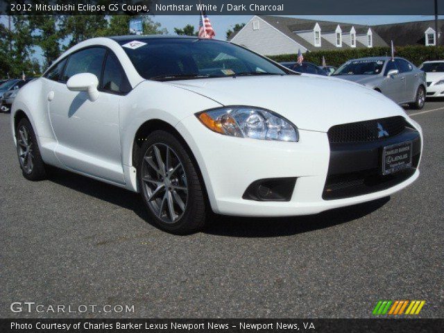 2012 Mitsubishi Eclipse GS Coupe in Northstar White