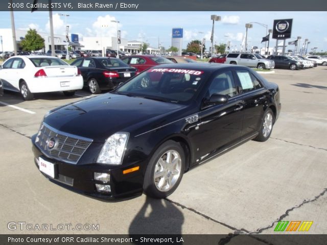 2008 Cadillac STS V6 in Black Raven