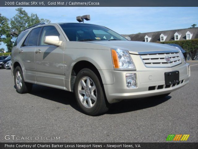 2008 Cadillac SRX V6 in Gold Mist
