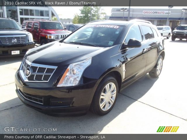 2010 Cadillac SRX V6 in Black Raven