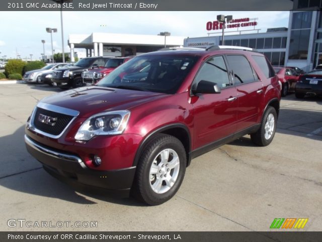 2011 GMC Acadia SLE in Red Jewel Tintcoat