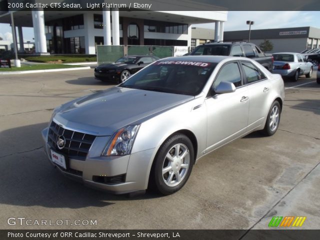 2008 Cadillac CTS Sedan in Light Platinum