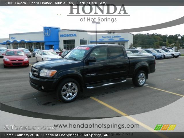 2006 Toyota Tundra Limited Double Cab in Black