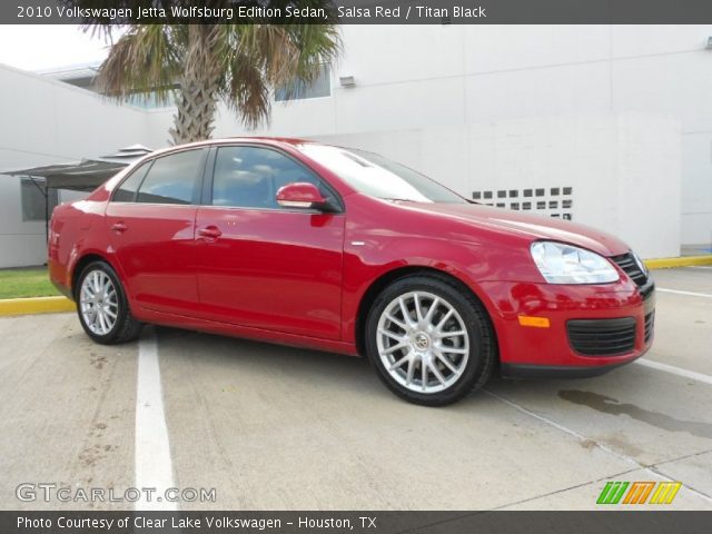 2010 Volkswagen Jetta Wolfsburg Edition Sedan in Salsa Red