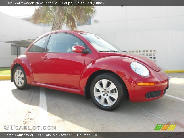 2009 Volkswagen New Beetle 2.5 Coupe in Salsa Red