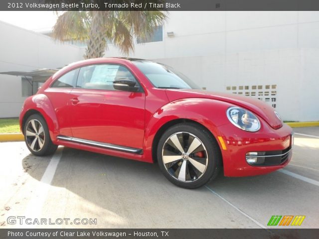 2012 Volkswagen Beetle Turbo in Tornado Red