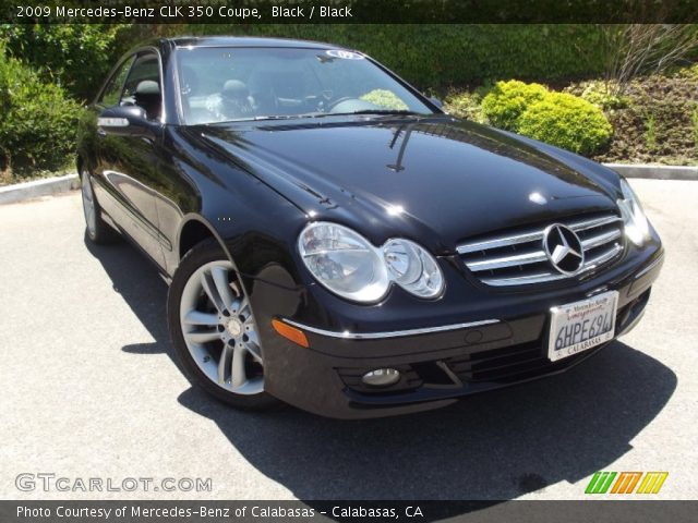 2009 Mercedes-Benz CLK 350 Coupe in Black