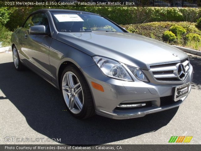 2013 Mercedes-Benz E 350 Cabriolet in Palladium Silver Metallic