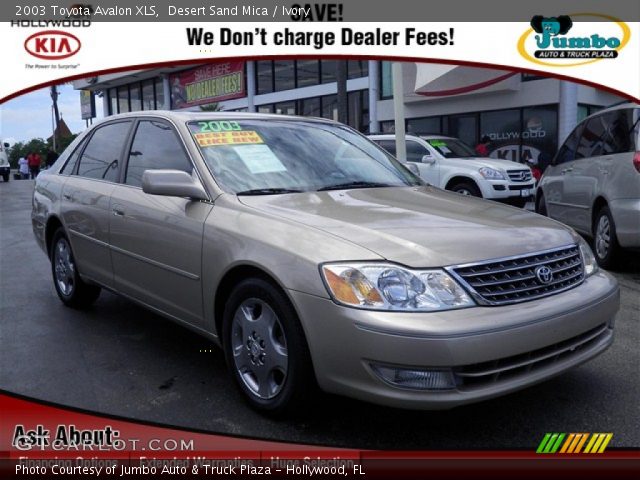 2003 Toyota Avalon XLS in Desert Sand Mica