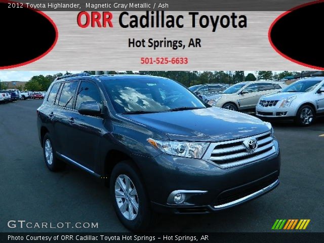 2012 Toyota Highlander  in Magnetic Gray Metallic
