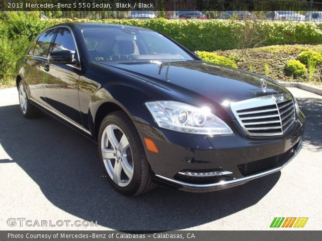 2013 Mercedes-Benz S 550 Sedan in Black