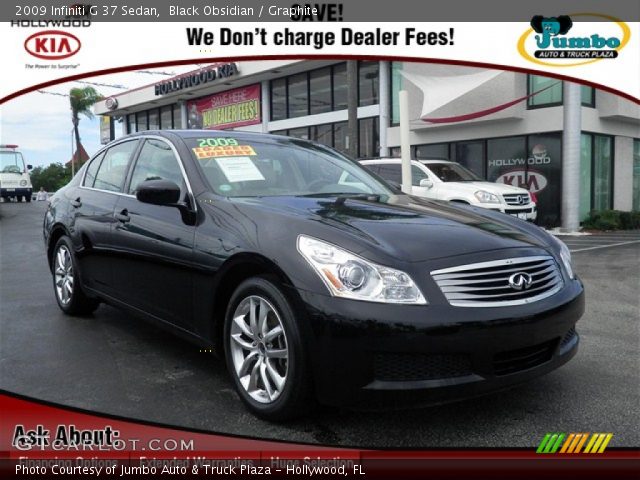 2009 Infiniti G 37 Sedan in Black Obsidian