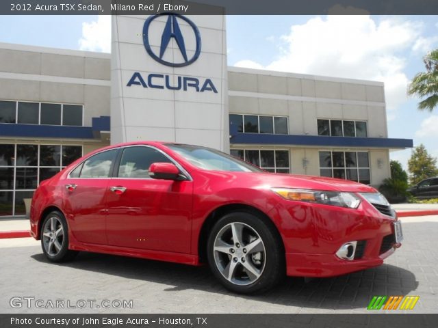 2012 Acura TSX Sedan in Milano Red