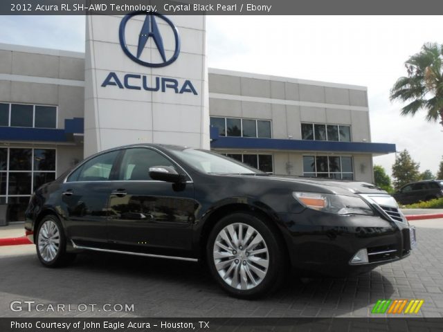 2012 Acura RL SH-AWD Technology in Crystal Black Pearl