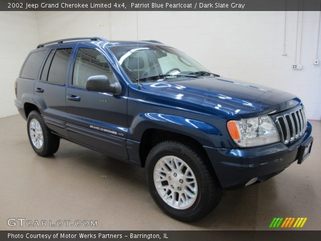 2002 Jeep Grand Cherokee Limited 4x4 in Patriot Blue Pearlcoat