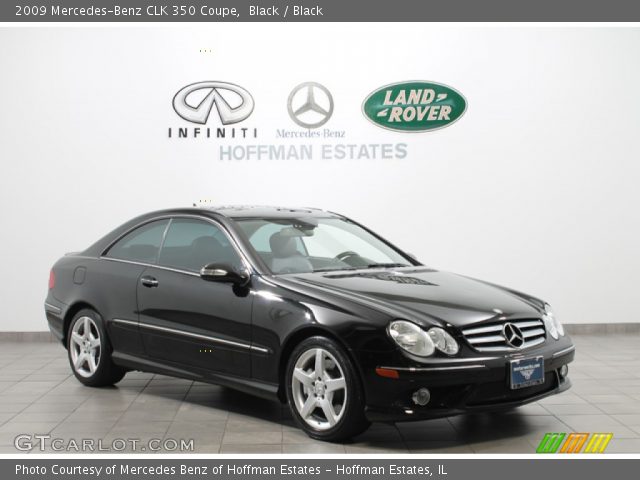 2009 Mercedes-Benz CLK 350 Coupe in Black