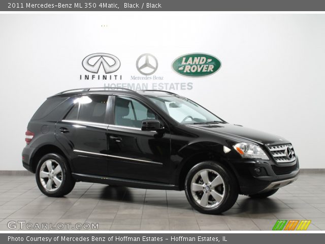 2011 Mercedes-Benz ML 350 4Matic in Black