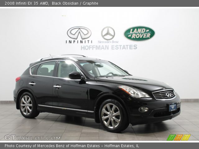 2008 Infiniti EX 35 AWD in Black Obsidian