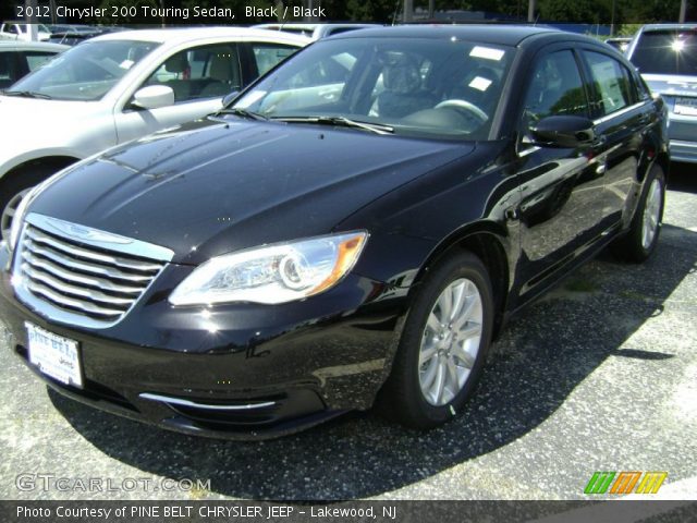 2012 Chrysler 200 Touring Sedan in Black