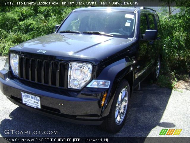 2012 Jeep Liberty Latitude 4x4 in Brilliant Black Crystal Pearl